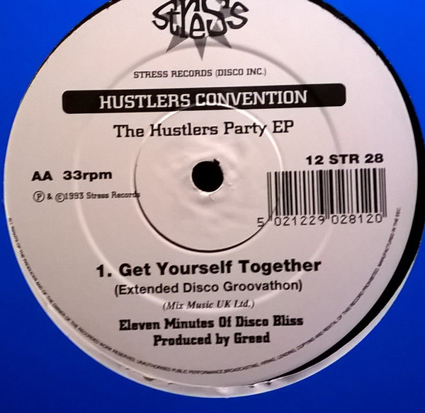 Hustlers Convention - Hustlers Party EP - Used Vinyl Record 12" image 3