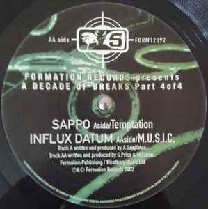 DJ Sappo - A Decade Of Breaks Part 4 - Used Vinyl Record 12" image 1