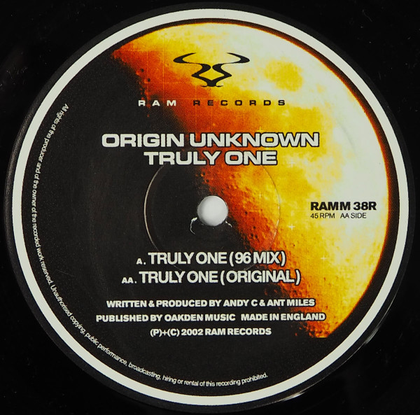 Origin Unknown - Truly One - Vinyl Record 12" image 3