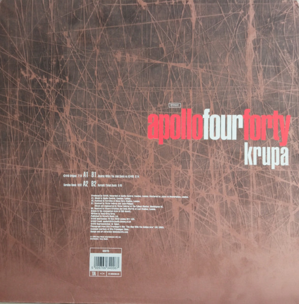 Apollo 440 - Krupa - Used Vinyl Record 12" image 3