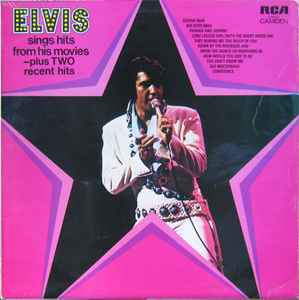 Elvis Presley - Elvis Sings Hits From His Movies - Used Vinyl Record image 1