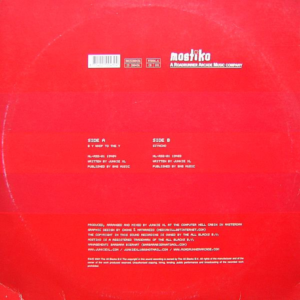 Junkie XL - B Y Whop To The Y / Siyncho - Used Vinyl Record 12" image 2