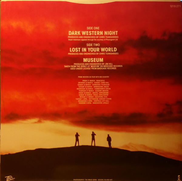 Prime Movers - Dark Western Night - Used Vinyl Record 12" image 3