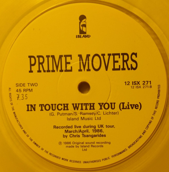 Prime Movers - Dark Western Night - Used Vinyl Record 12" image 8