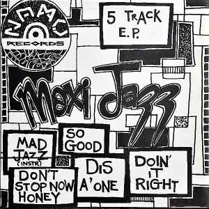 Maxi Jazz - 5 Track E.P. - Used Vinyl Record 12" image 1