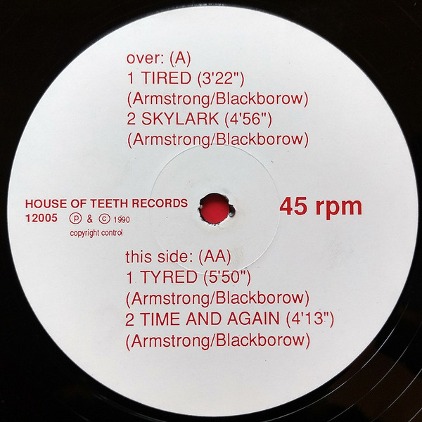 BOB - Tired - Used Vinyl Record 12" image 3
