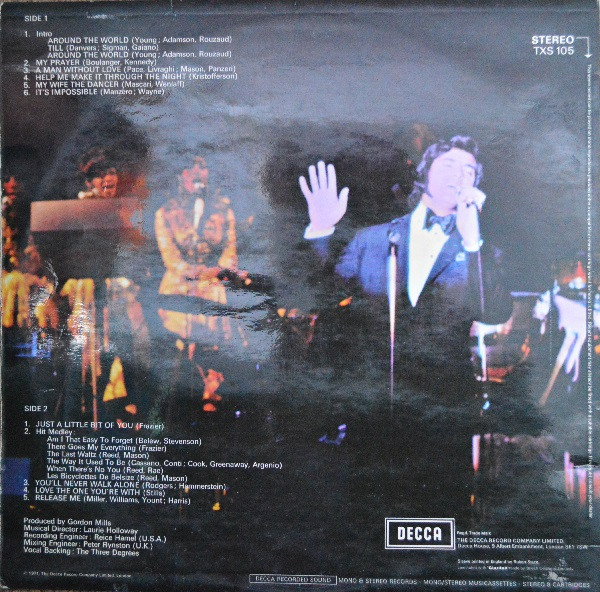 Engelbert Humperdinc - Live And S.R.O. At The Riviera Hotel, Las Vega image 2