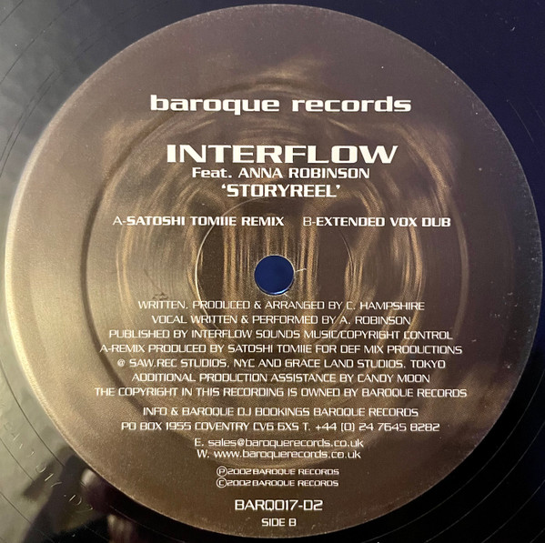 Interflow - Storyreel - Used Vinyl Record 12" image 3