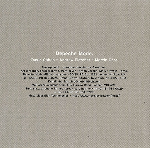 Depeche Mode - It's No Good - Used CD image 10
