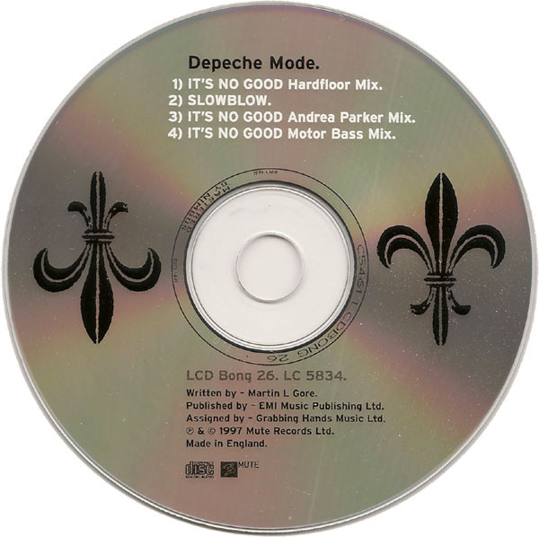 Depeche Mode - It's No Good - Used CD image 4
