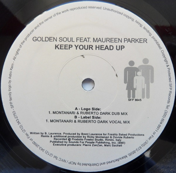 Golden Soul - Keep Your Head Up - Used Vinyl Record 12" image 2