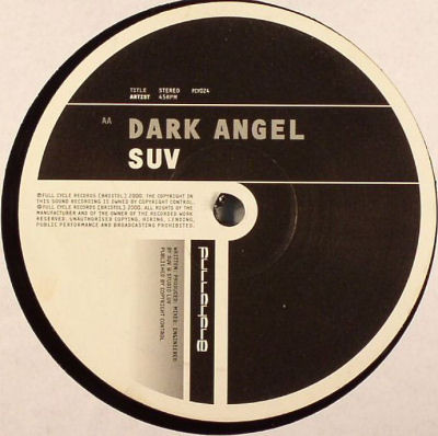 Suv - Parklands / Dark Angel - Used Vinyl Record 12" image 2