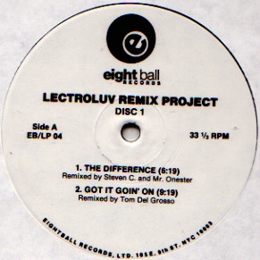 Lectroluv - Remix Project - Used Vinyl Record image 3
