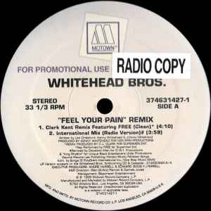 Whitehead Bros. - Feel Your Pain (Remix) - Used Vinyl Record image 1