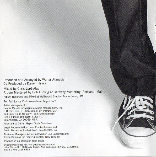 Darren Hayes - Spin - Used CD image 7