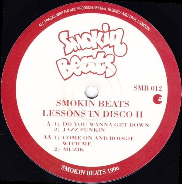 Smokin Beats - Lessons In Disco II - (The Lesson Continues) - Used Vi image 3