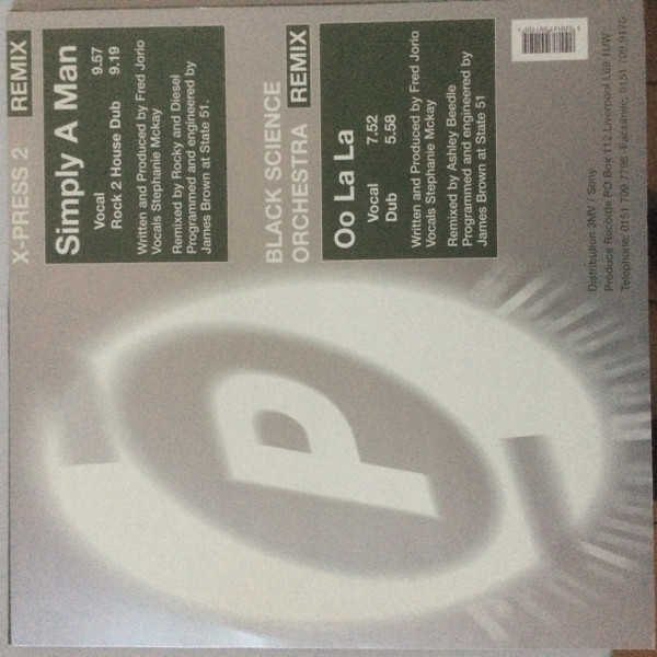Lectroluv - Remixes EP - Used Vinyl Record 12" image 2