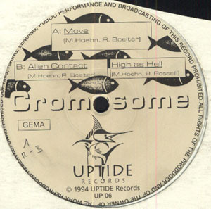 Chromosone - Move - Used Vinyl Record 12" image 3