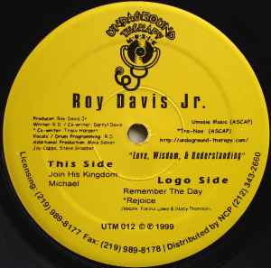 Roy Davis Jr. - Love, Wisdom, & Understanding - Used Vinyl Record 12" image 1