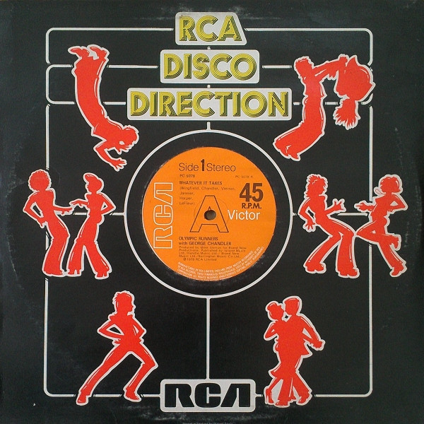 Olympic Runners - Whatever It Takes - Used Vinyl Record 12" image 3