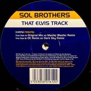 Sol Brothers - That Elvis Track - Used Vinyl Record 12" image 1