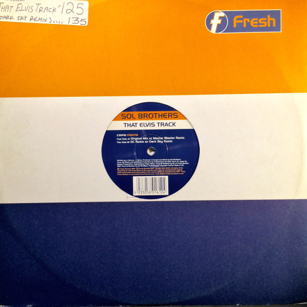 Sol Brothers - That Elvis Track - Used Vinyl Record 12" image 3