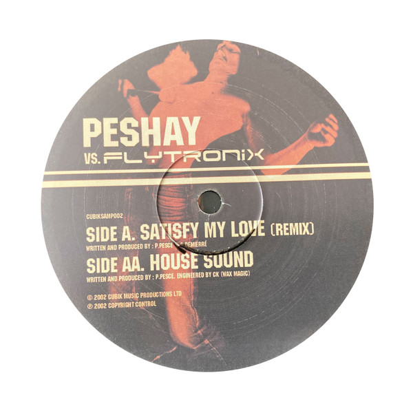 Peshay - Satisfy My Love (Remix) / House Sound - Used Vinyl Record 12 image 3