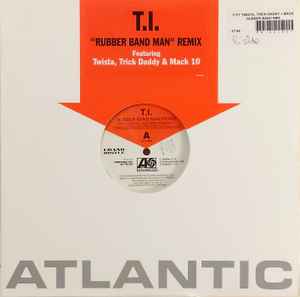 T.I. - Rubber Band Man (Remix) - Used Vinyl Record 12" image 1