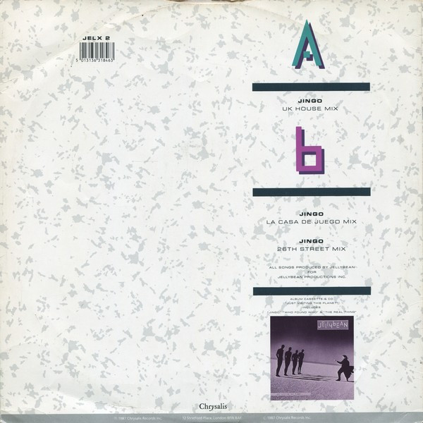 John "Jellybean" Ben - Jingo (The Definitive Mixes) - Used Vinyl Reco image 2