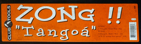 Zong!! - Tangoa - Used Vinyl Record 12" image 3