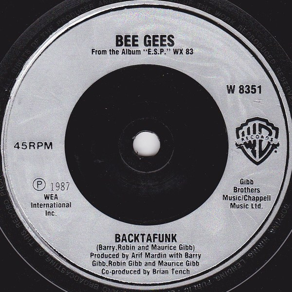 Bee Gees - You Win Again - Used Vinyl Record 7" image 4