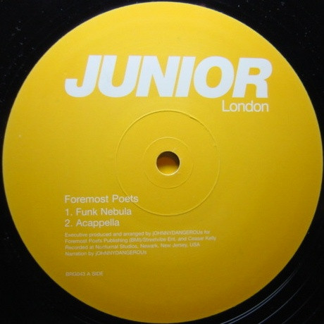 Foremost Poets - Funk Nebula - Used Vinyl Record 12" image 2