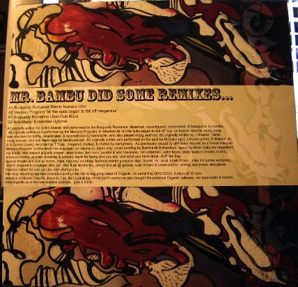 Various - Mr. Bambu Did Some Remixes - Vinyl Record 12" image 2