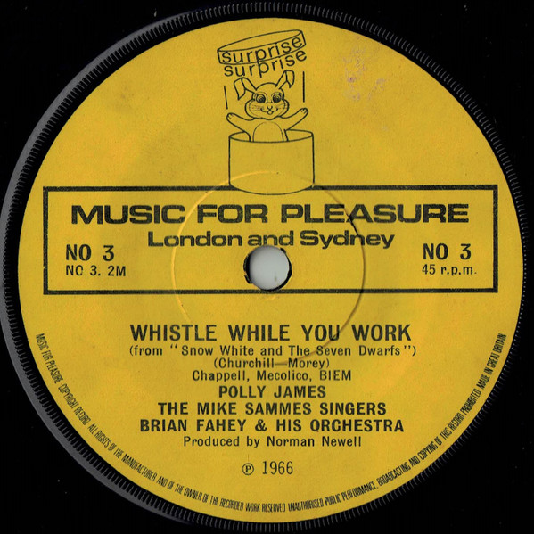 Various - A Spoonful Of Sugar And Whistle While You Work - Used Vinyl image 4