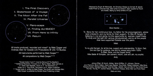 Outside - Discoveries - CD image 4