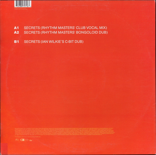 Mutiny - Secrets - Used Vinyl Record 12" image 2