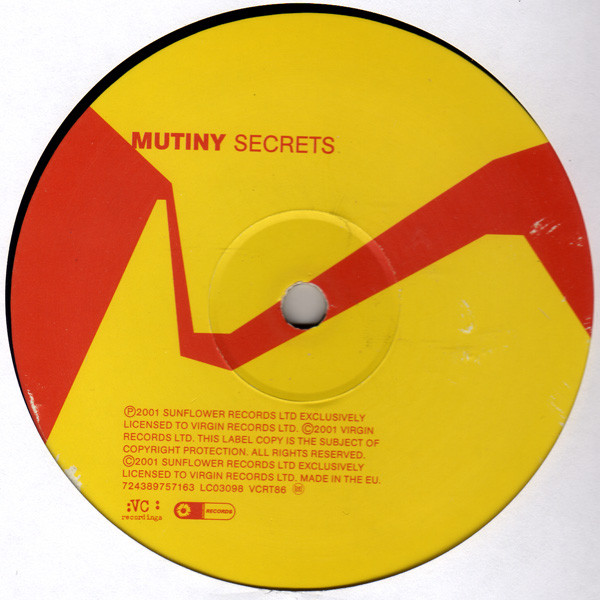 Mutiny - Secrets - Used Vinyl Record 12" image 4