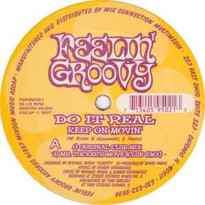 Do It Real - Keep On Movin' - Used Vinyl Record 12" image 1