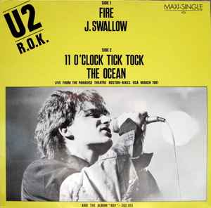 U2 - R.O.K. - Used Vinyl Record 12" image 1