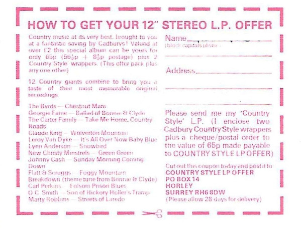 Various - Music Country Style - Used Vinyl Record image 3
