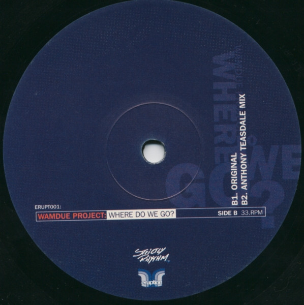 Wamdue Project - Where Do We Go? - Used Vinyl Record 12" image 4