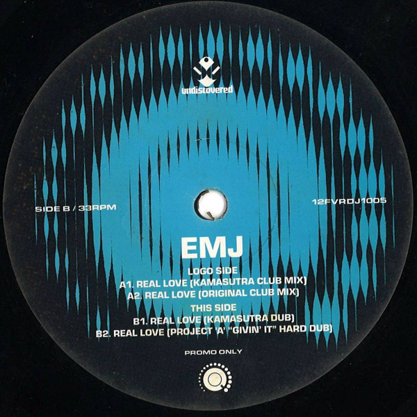 EMJ - Real Love - Used Vinyl Record 12" image 3