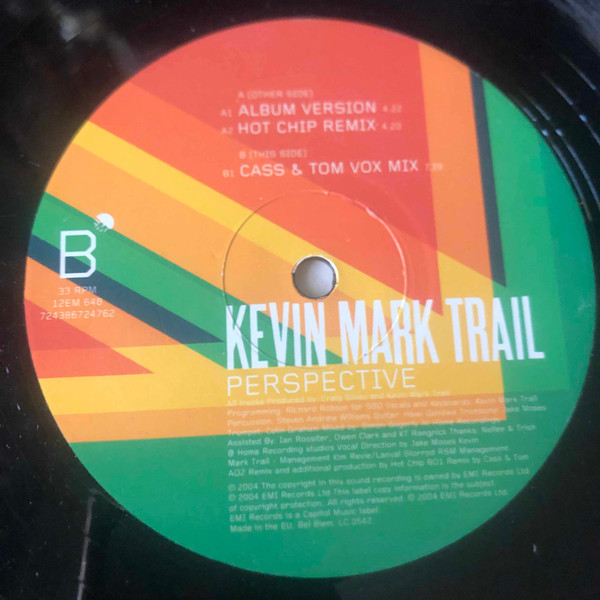 Kevin Mark Trail - Perspective #1 - Vinyl Record 12" image 2