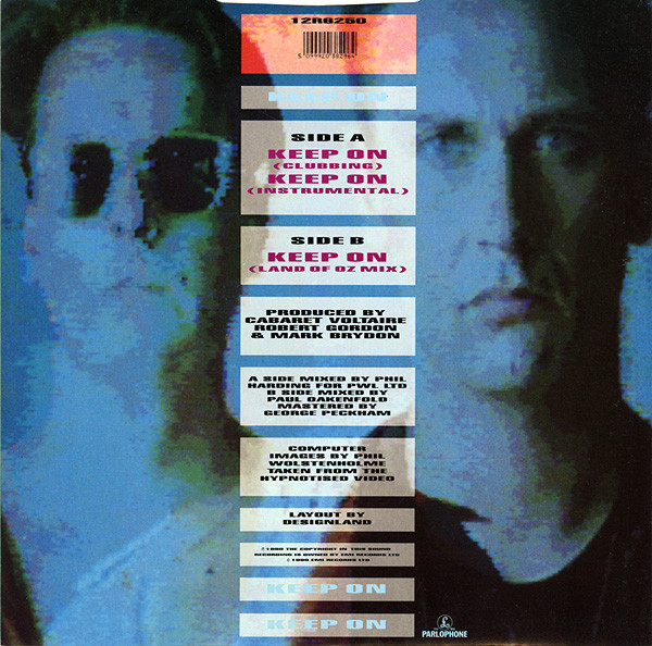 Cabaret Voltaire - Keep On - Used Vinyl Record 12" image 2