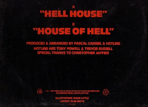 Hotline - Hellhouse - Used Vinyl Record 12" image 3
