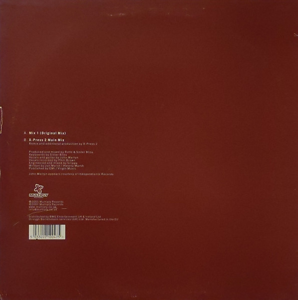 Sister Bliss - Deliver Me - Used Vinyl Record 12" image 2