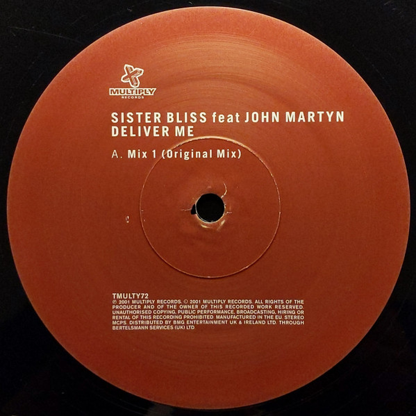 Sister Bliss - Deliver Me - Used Vinyl Record 12" image 3
