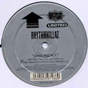 Rhythmkillaz - Wack Ass M.F. - Used Vinyl Record 12" image 1
