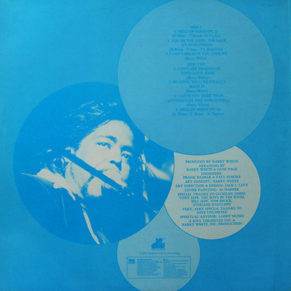 Barry White - Can't Get Enough - Used Vinyl Record image 2