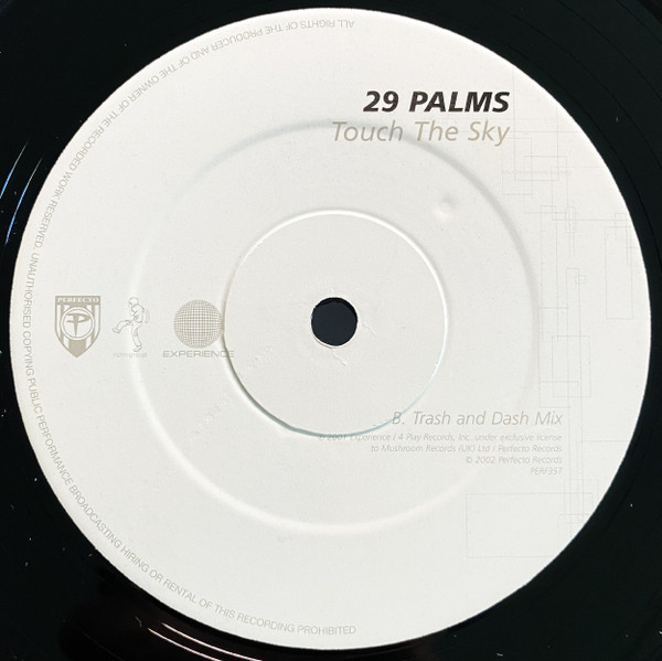 29 Palms - Touch The Sky - Used Vinyl Record 12" image 4